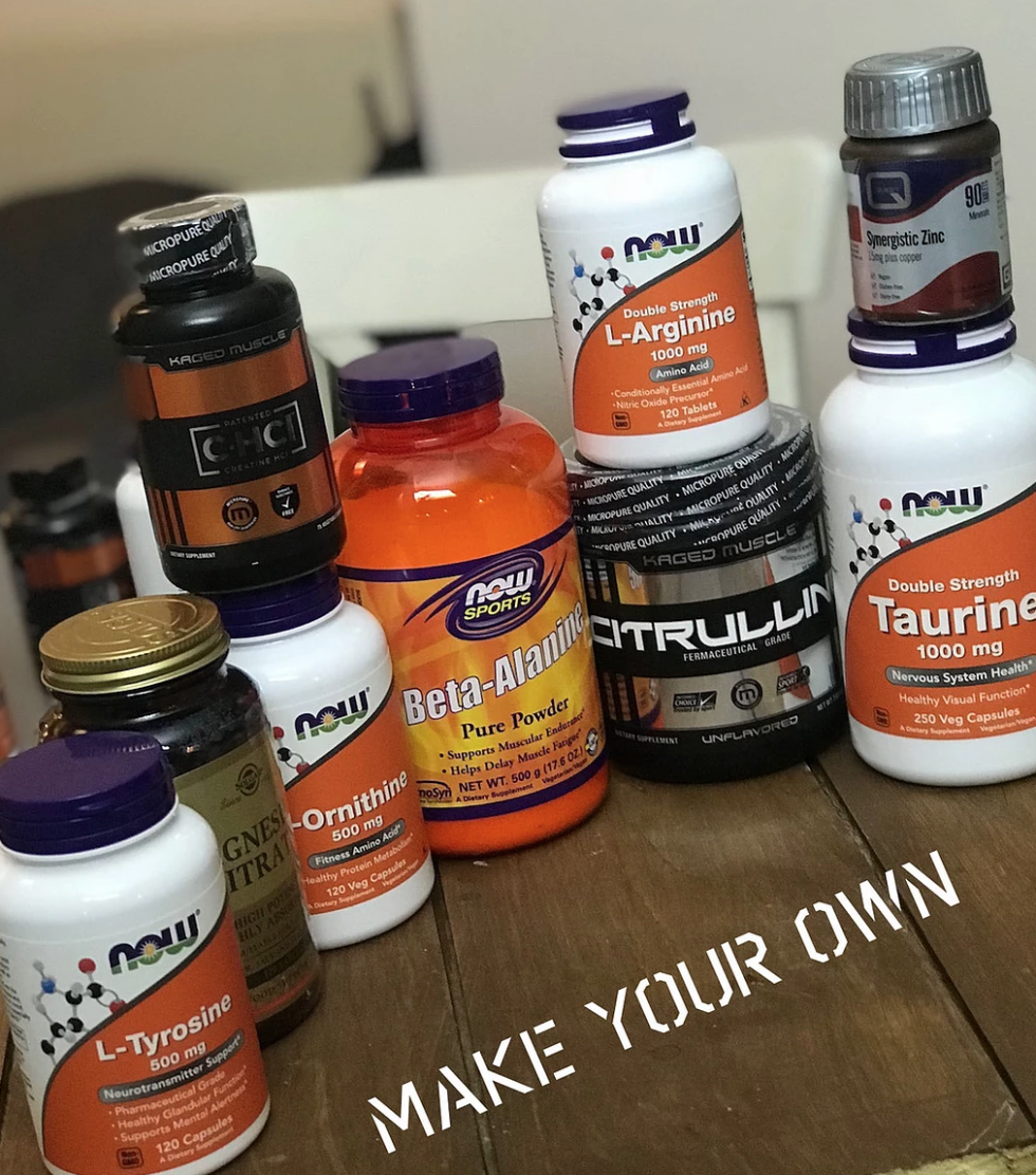 Make your own PreWorkout FiiT Coach